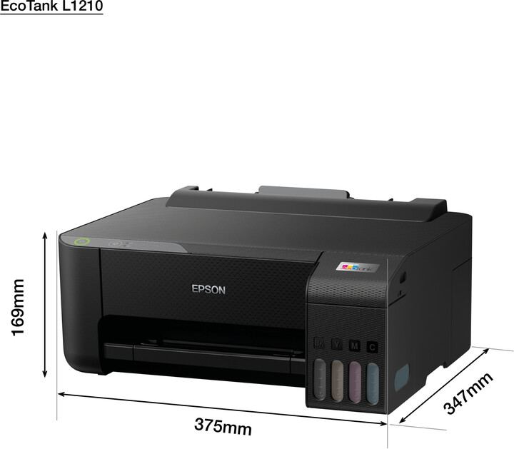 Printer Epson EcoTank L1210, sistem tank