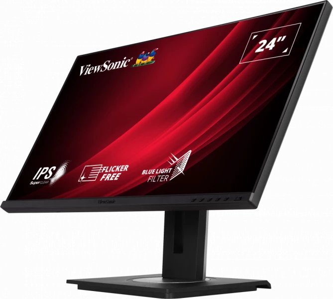 Monitor ViewSonic VG2448a-2, 24", IPS, Full HD, i zi