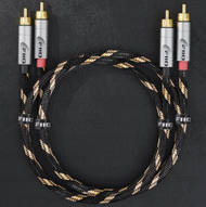 Kabllo audio FiiO LR-RCA4L, 1.5m, RCA Cinch, e zezë