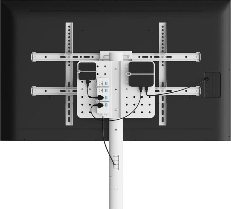 Stendë TV Techly ICA-TR55, universal, deri 86", 50kg, e bardhë