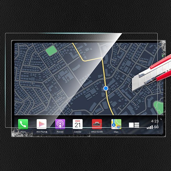 Film keramik ekrani GRIZZ për BMW 4 Coupe G22 2023-2025, mbrojtës display, transparent