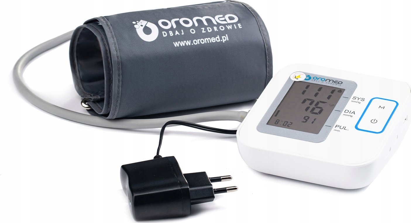 Adapter karikues Oromed për aparat tensioni, për modele OROMED N1 N2 N3 N4 N5 N6 N7 AIO N9 M10 COMFORT, i zi