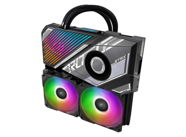 Kartelë grafike Asus RTX 3090 TI ROG Strix LC OC 24G