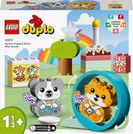 Set lodër LEGO® DUPLO® 10977 My first puppy and kitten making sounds, 22 pjesë