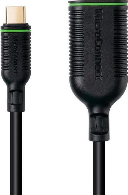 Adapter video Microconnect MC-USBCHDMI-a, USB C në HDMI, 4K 60Hz, 0.2m, i zi