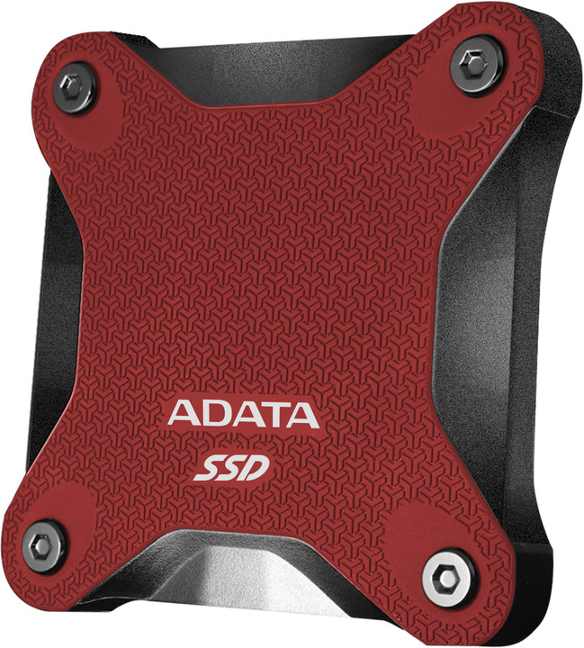 Disk i jashtëm ADATA ASD600Q, USB3.1, 480GB, i kuq