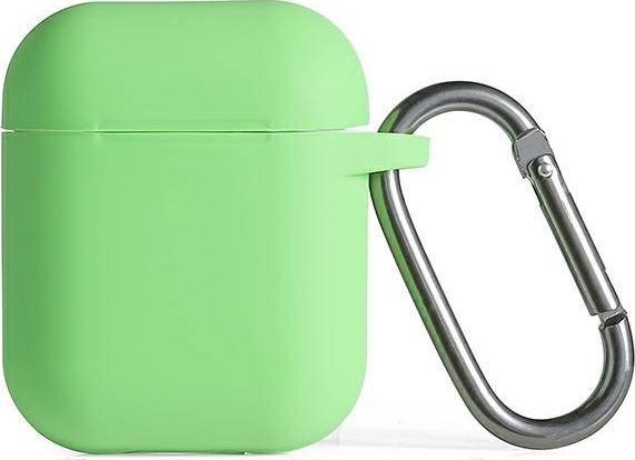 Mbulesë silikoni për AirPods Beline, për gjeneratën 1 dhe 2, jeshile