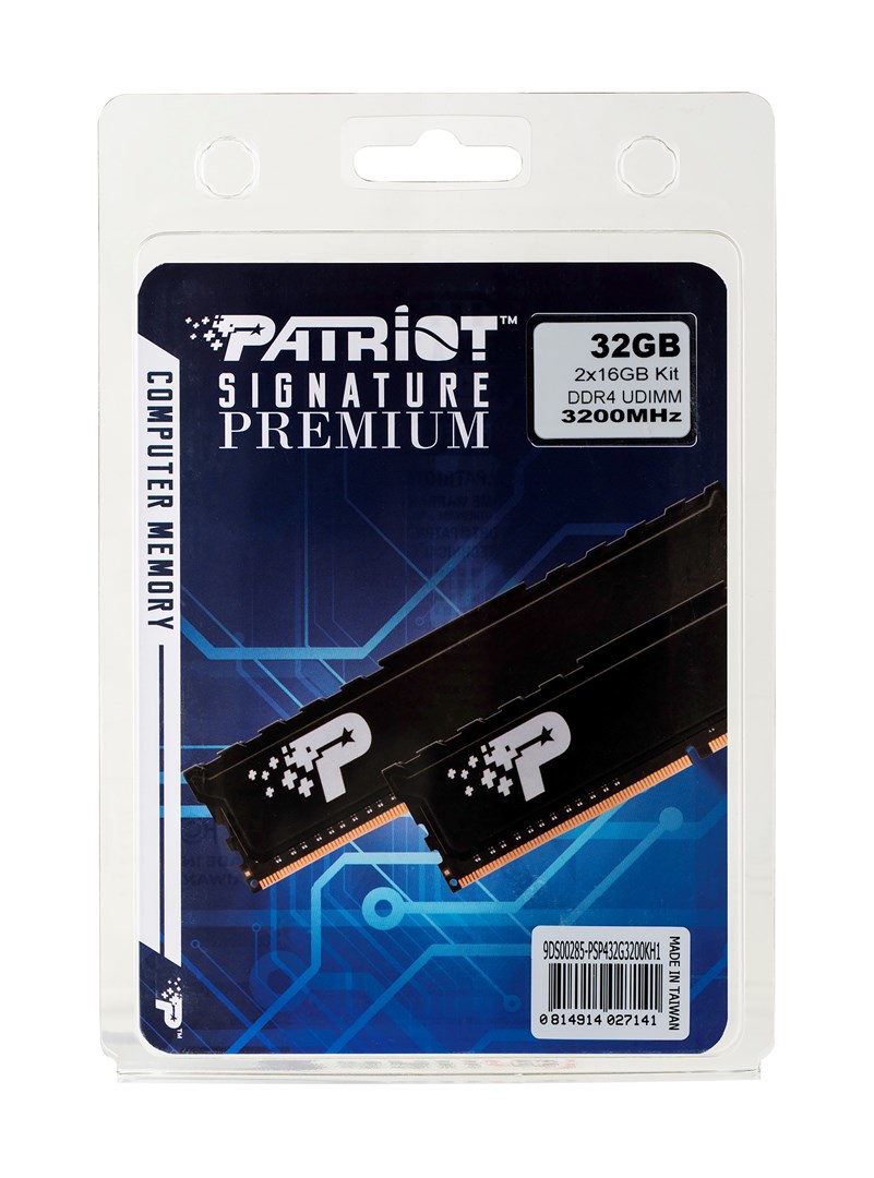 Memorie RAM Patriot Signature Premium PSP432G3200KH1 32 GB (2 x 16 GB) DDR4 3200 MHz