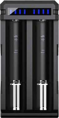 Karikues baterish XTAR SC2, 2 slote, max 3A, i zi