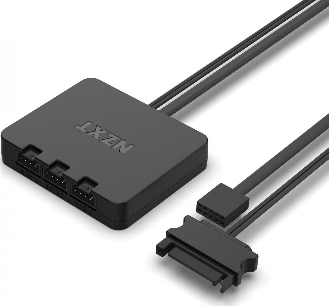 Ftohës Nzxt F140 RGB 2-pack + Hub (RF-R14SF-B1)