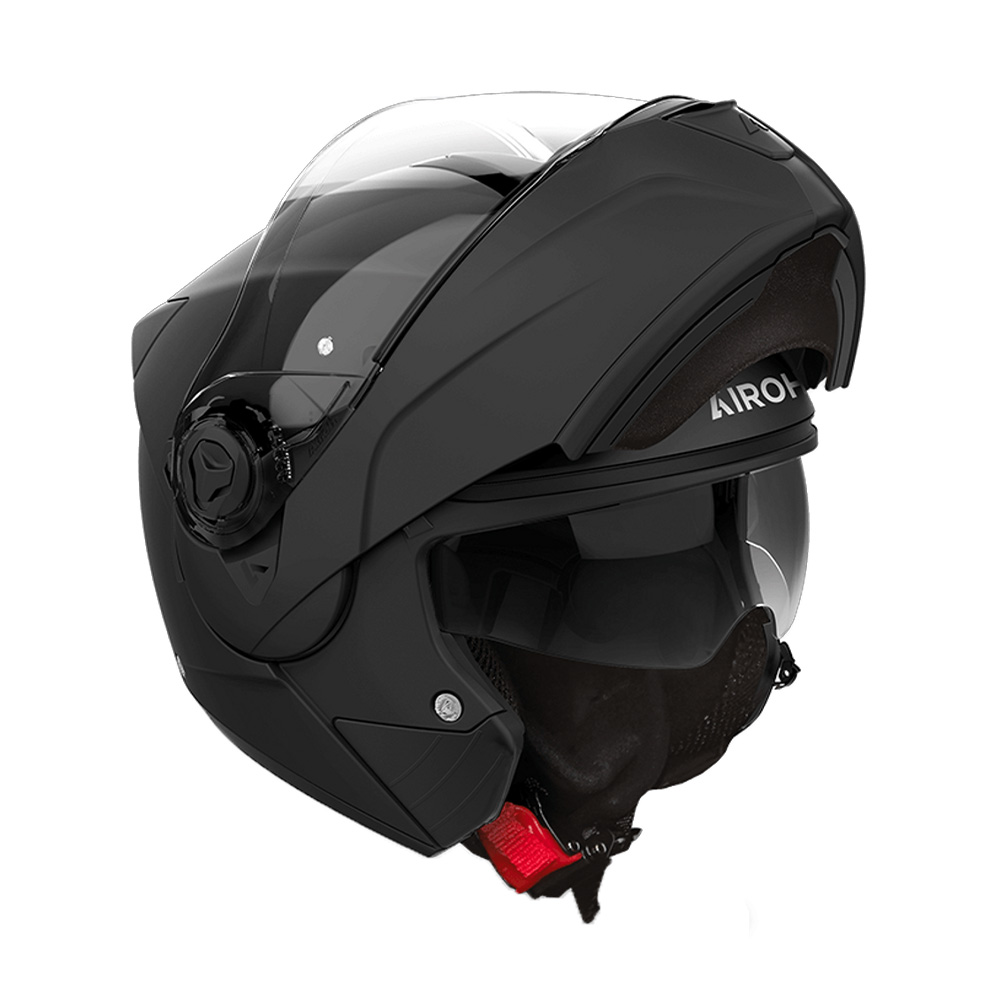 Helmetë motoçiklete Airoh Spektre Plain, madhësia S 55-56cm, flip-up, mat, e zezë