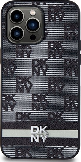 Mbulesë telefoni DKNY, për iPhone 14 Pro Max, lëkurë PU, e zezë