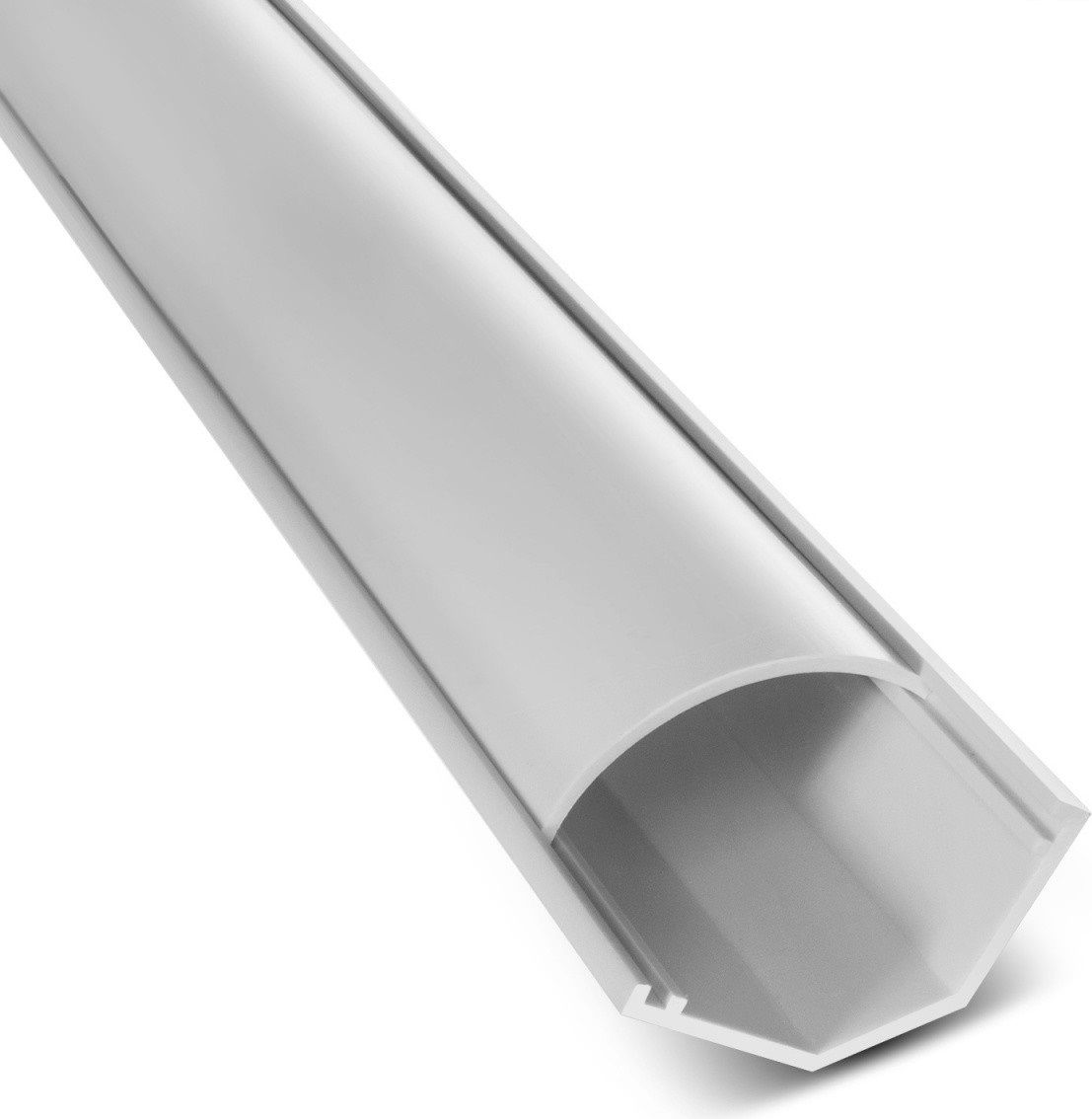 Organizues kabllosh Maclean MCTV-575 Masking Strip, plastik, i bardhë