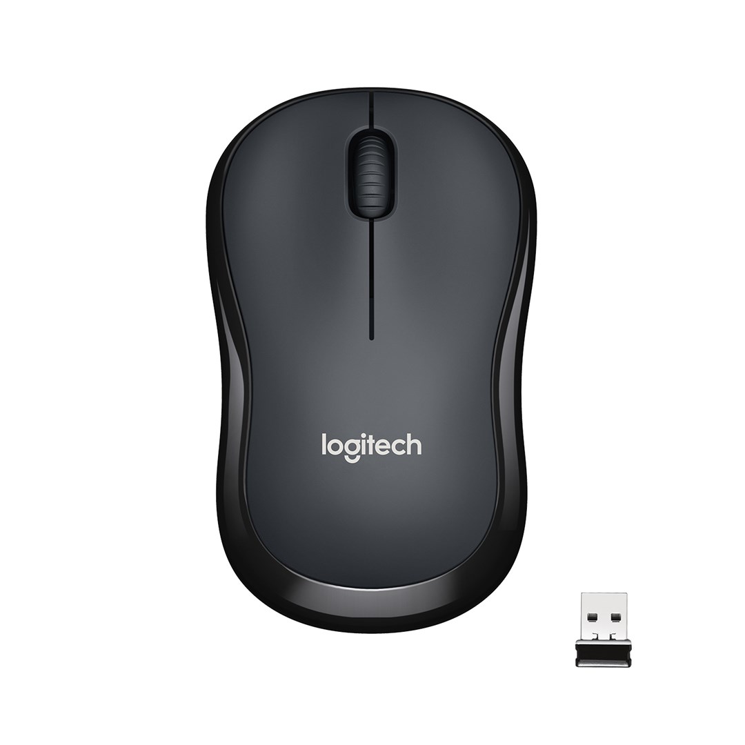Maus Logitech M220, RF Wireless, i hirtë
