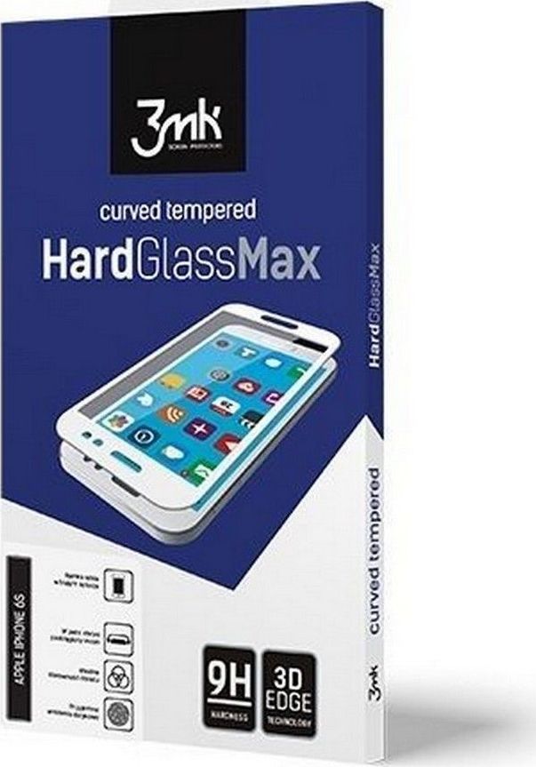Xham mbrojtës 3MK Hardglass Max për iPhone 11, i zi