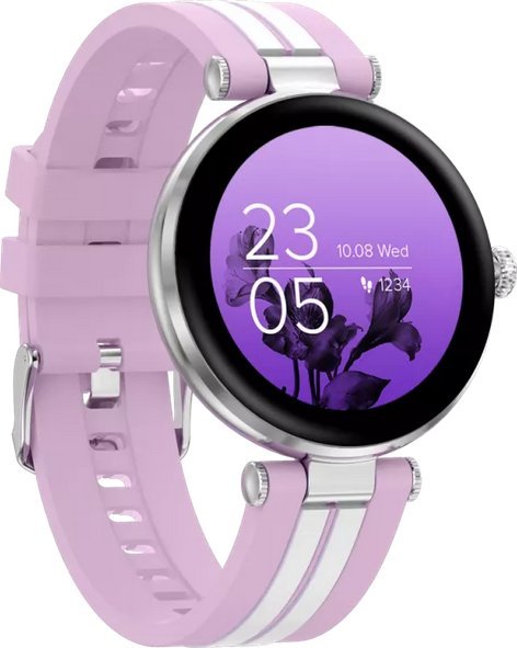 Smartwatch Canyon Semifredo SW-61, ekran AMOLED, Bluetooth, rozë