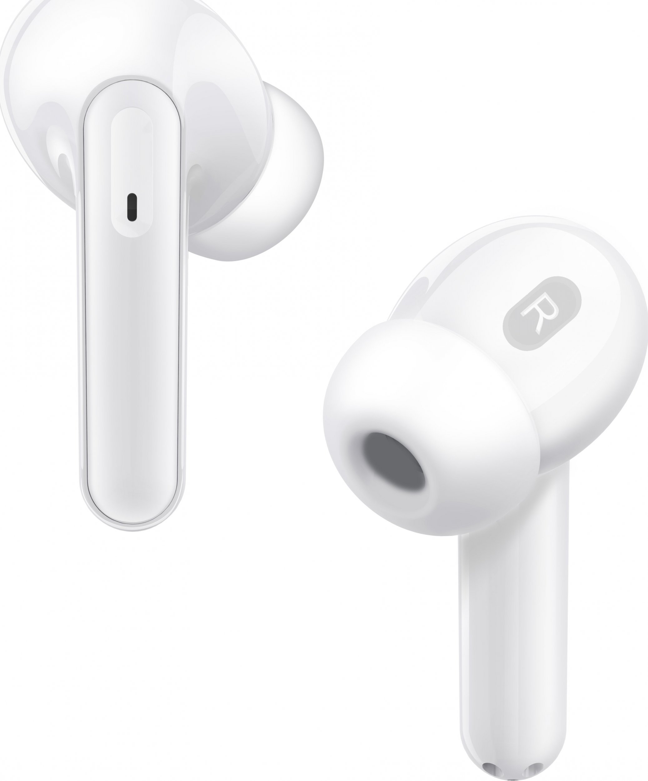 Kufje wireless Denver TWE-61W, TWS, Bluetooth, të bardha