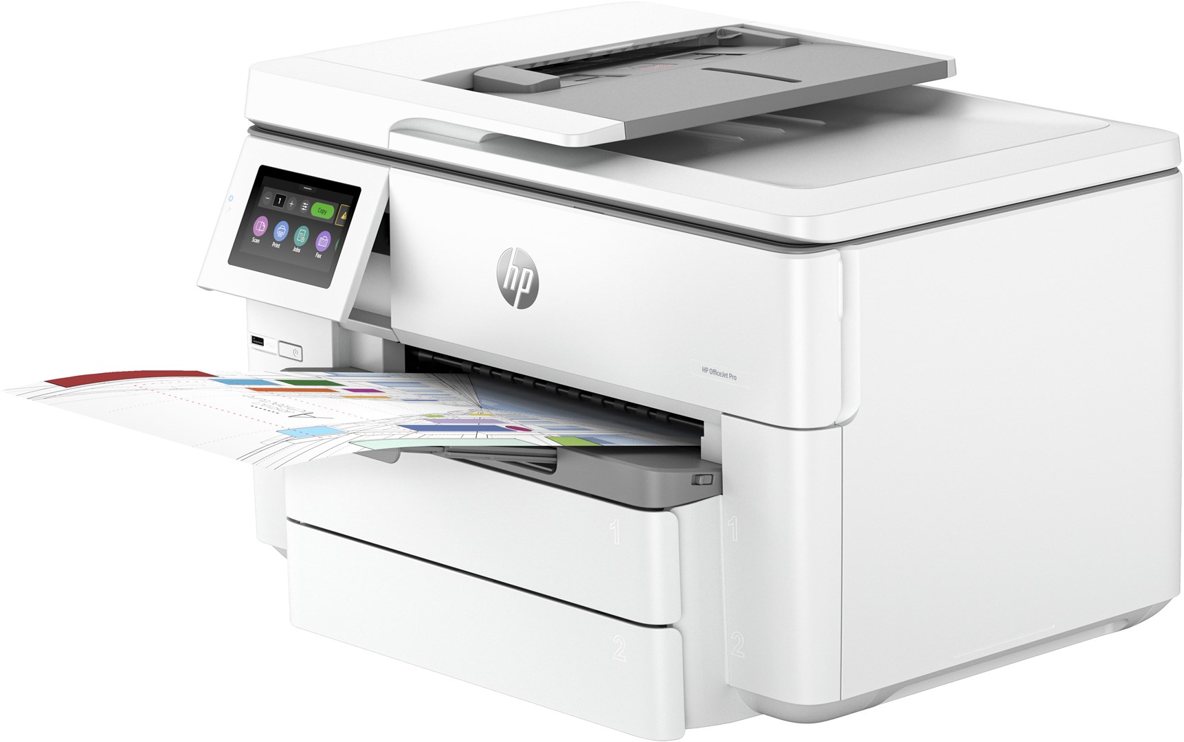 Printer HP OfficeJet Pro 9730e, A3, i bardhë