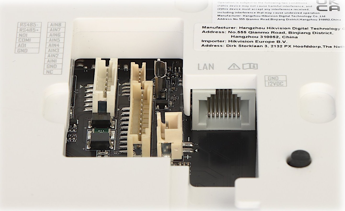Panel i brendshëm me video Hikvision DS-KH9310-WTE1, 7", Wi-Fi IP, i bardhë