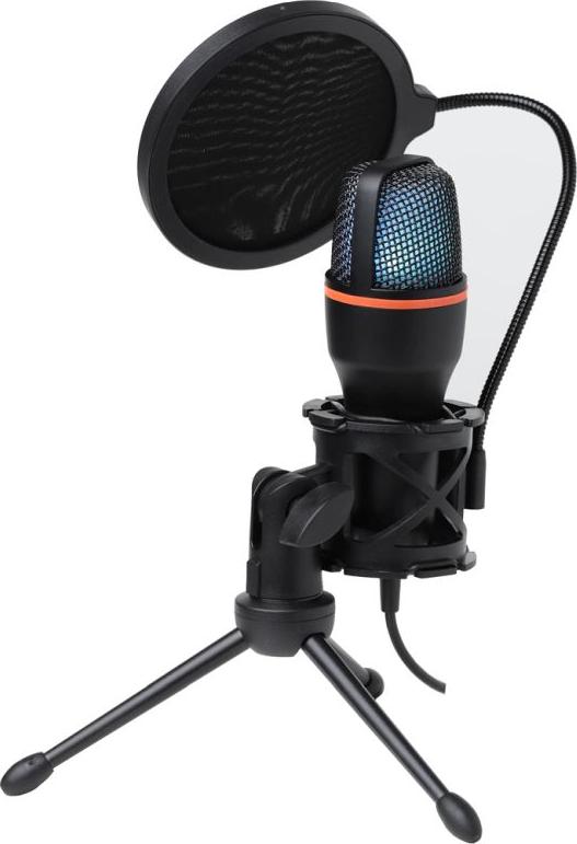 Mikrofon USB Art AC-02, kondenzator, RGB LED, i zi