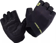 Doreza stërvitjeje IQ Ilario M, jastëkim në pëllëmbë, rrip mbështetës kyçi, të zeza