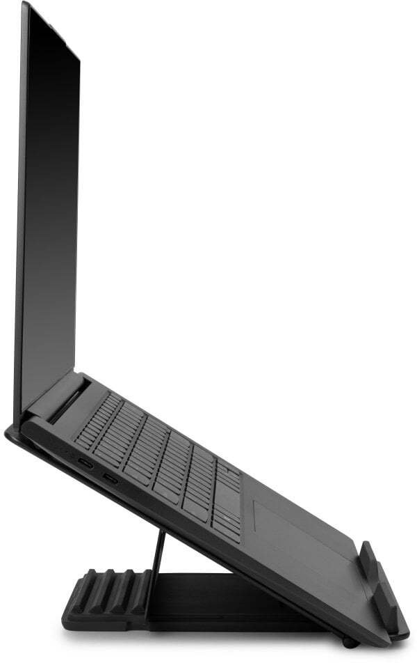 Stendë laptopi Lindy Collapsible Square, e palosshme, deri 90°, gri