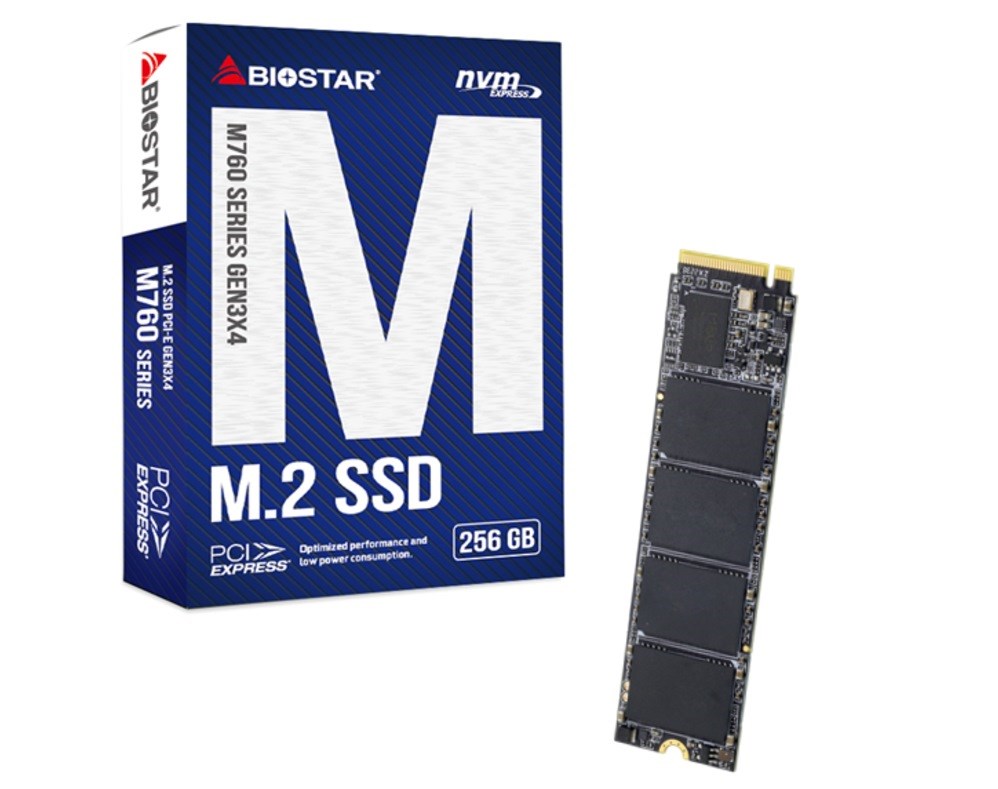 Disk SSD Biostar M760, 256GB, M.2 Gen3 x4