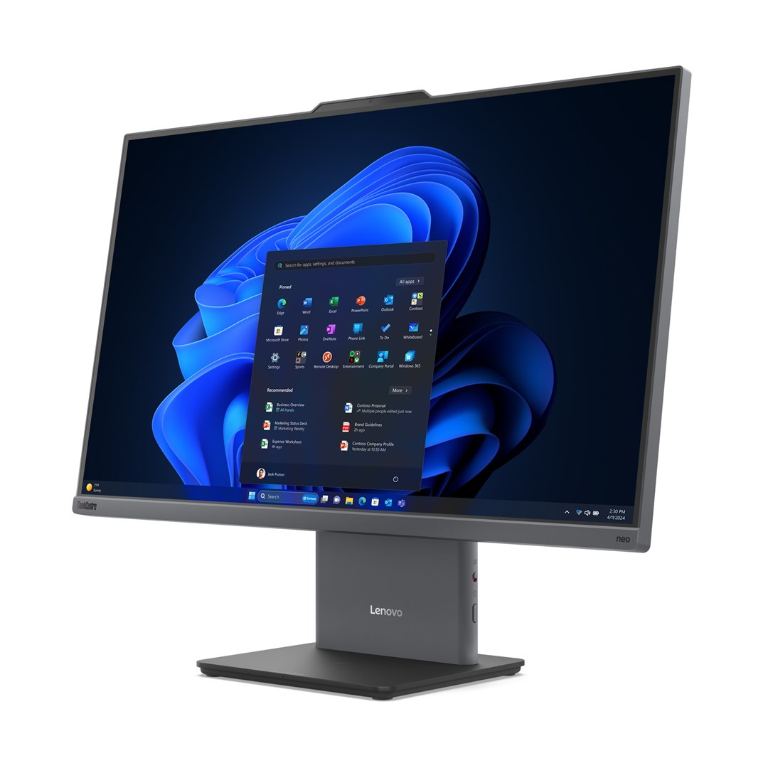 Kompjuter All-in-One Lenovo ThinkCentre neo 50a 27 Gen 5, 27", Intel Core i3-1315U, 8GB DDR5, 512GB SSD, i zi