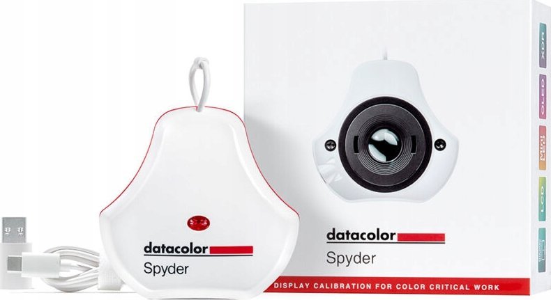 Kalibrator monitori Datacolor Spyder, për LCD mini LED dhe OLED, gri