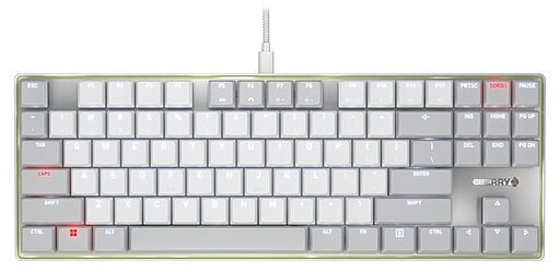 Тастатура CHERRY KC 500 MX LP, механичка со кабел, распоред DE, слонова коска