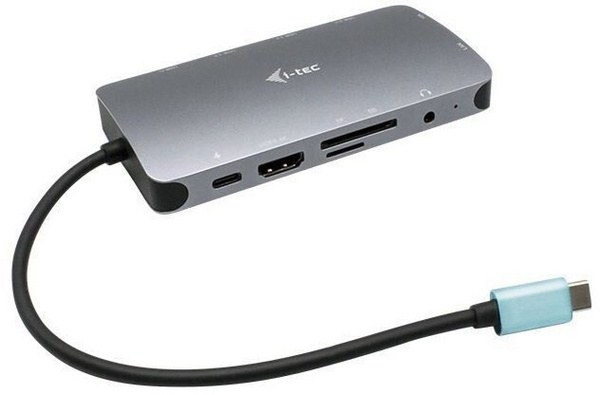 Docking station i-tec Metal Nano USB-C, VGA, HDMI, 3x USB 3.0 + karikues universal i-tec 112W