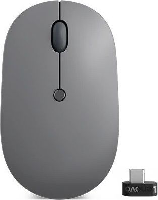 Maus pa kabllo Lenovo Go 4Y51C21216, 2400 dpi, USB C, gri