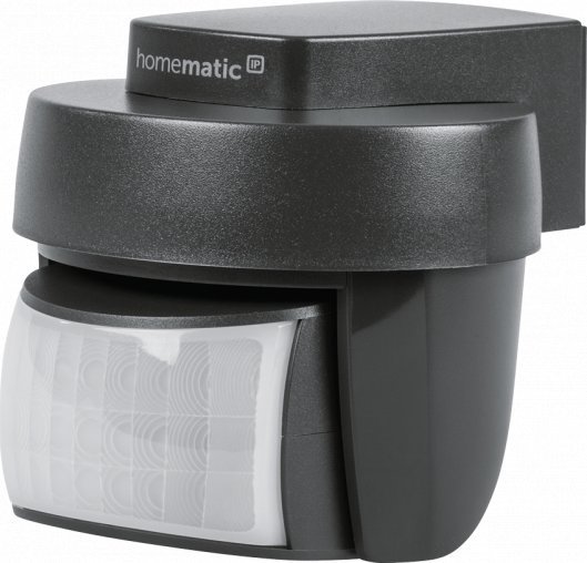 Detektor lëvizjeje për jashtë HomeMatic IP, sensor zmbrëmdrite, antracit