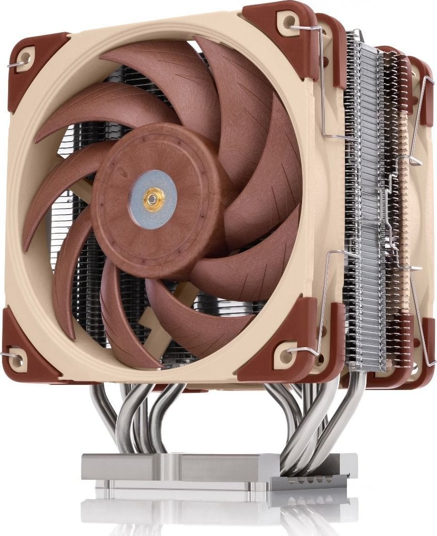Ftohës CPU Noctua NH-U12S DX-4677, 120mm, për workstation dhe server, kafe