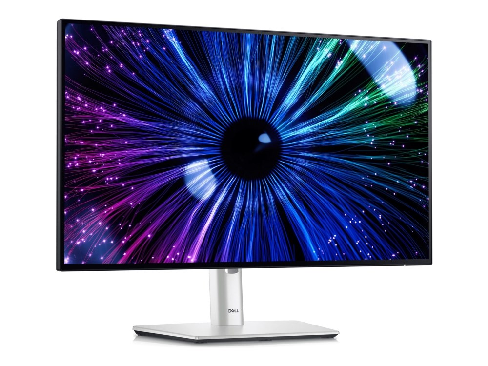 Monitor DELL UltraSharp U2424HE, 23.8", FHD, i zi/i argjendtë