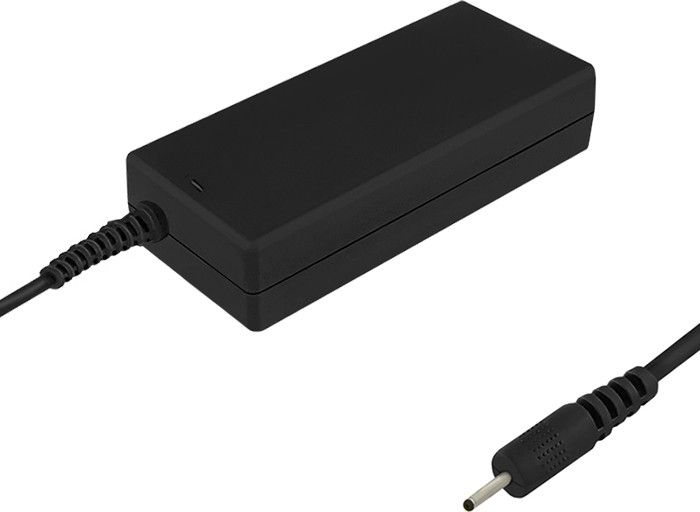 Karikues për laptop Qoltec, 65W, 19V, 3.4A, i zi