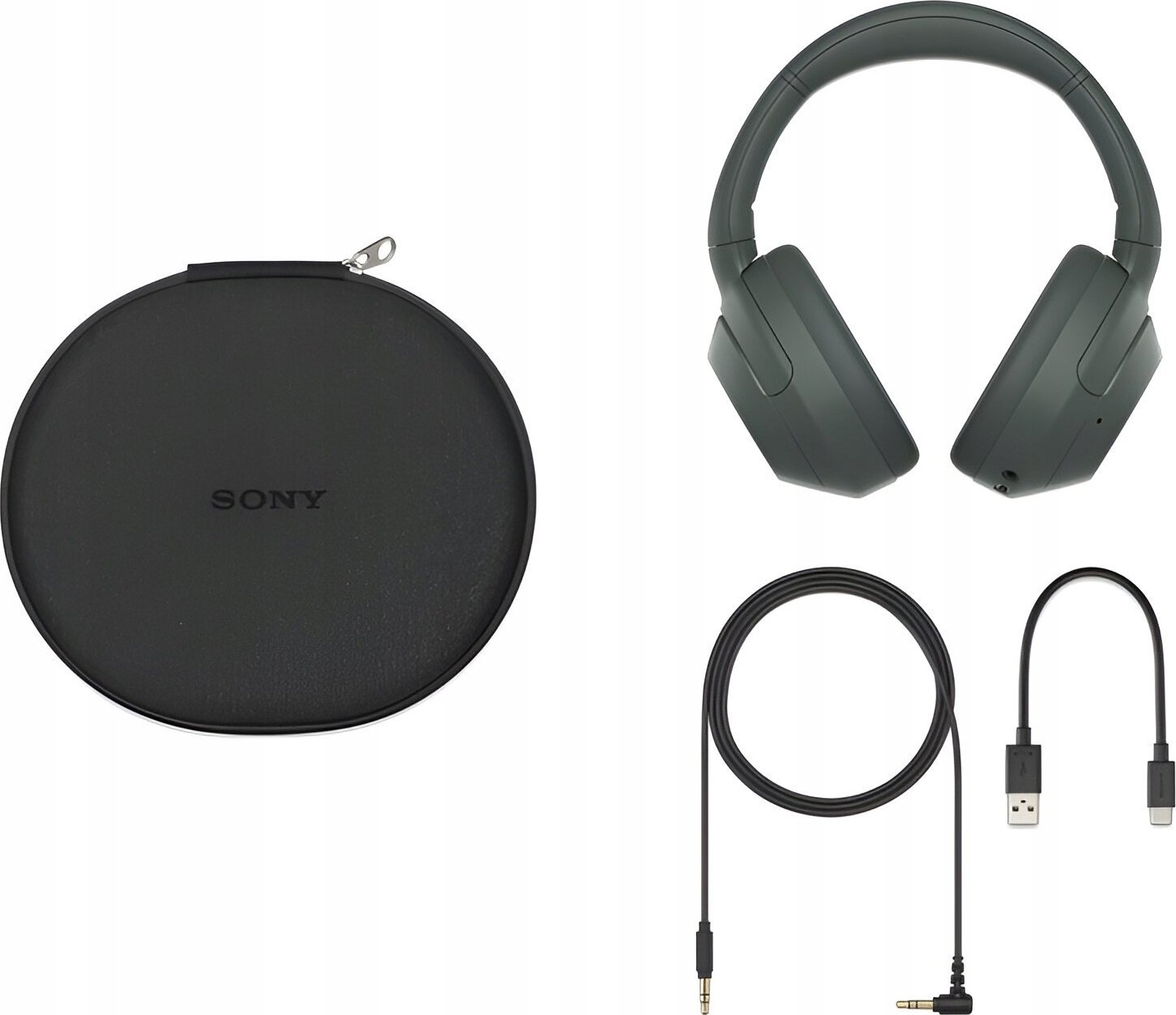 Kufje Sony ULT WEAR, wireless Bluetooth, anulim zhurme, Forest Gray