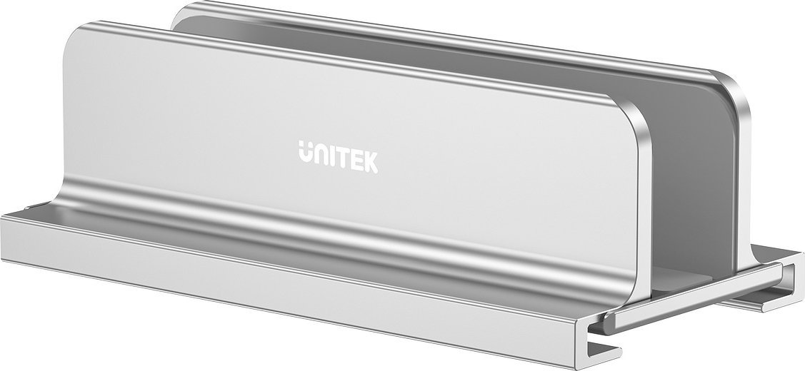 Stativ vertikal për laptop Unitek OT172GY, alumin, gri