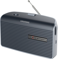 Radio portative Grundig Music 60X G, FM AM, funksionim me bateri dhe rrymë, gri