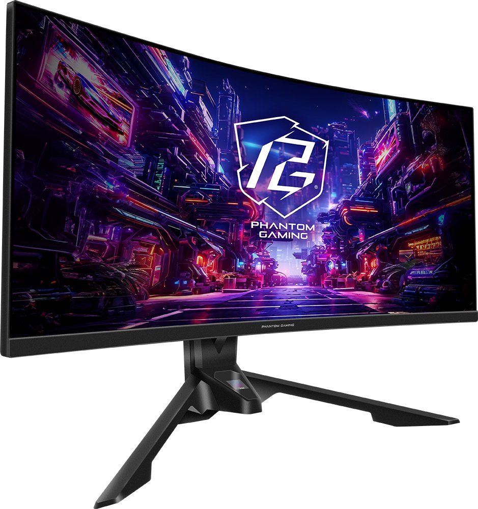 Monitor gaming i lakuar Asrock PG34QRT3A, 34" WQHD, 180Hz, i zi