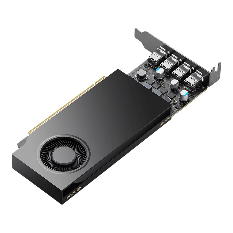 Kartë grafike PNY RTX A1000, 8GB GDDR6, 50W, e zezë