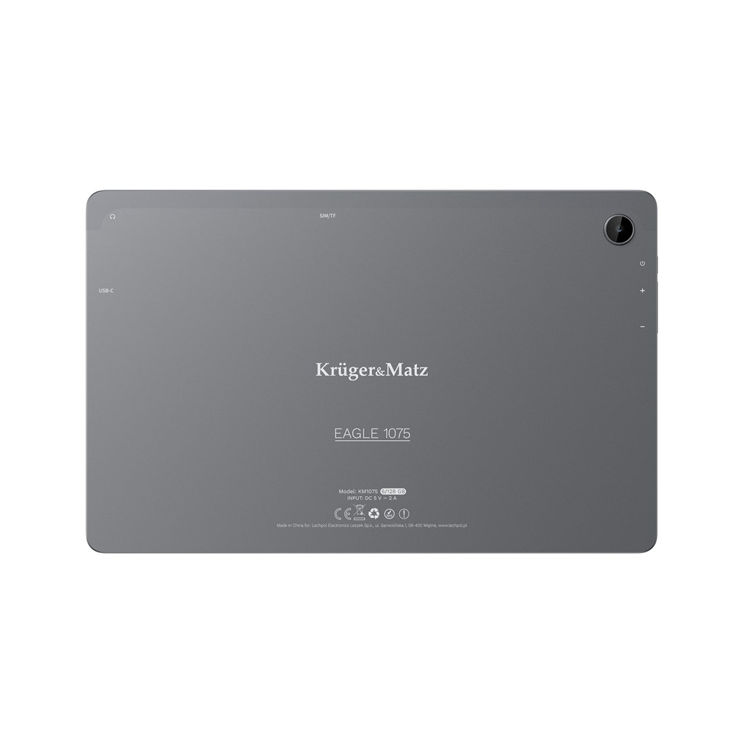 Tablet Kruger&Matz EAGLE 1075 LTE, 10.4", 128GB, 6GB RAM, Android 13, i hirtë