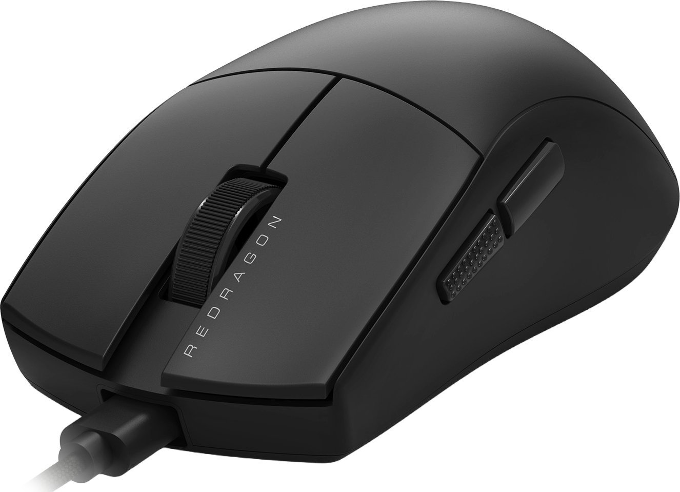 Maus gaming Redragon M724, 12400 DPI, 42g ultra i lehtë, me kabllo, i zi