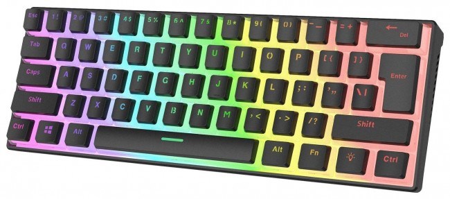 Tastierë Rampage Radiant K11, Outemu Red, RGB, e zezë