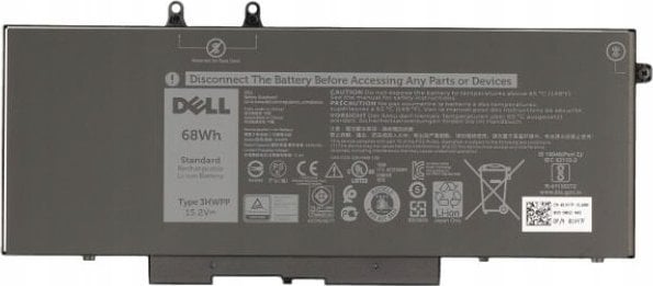 Bateri për laptop Dell, 68WHR, 4 Cell
