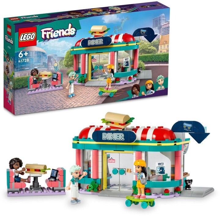 Set LEGO® Friends 41728 Bistro in the center of Heartlake town, 346 pjesë