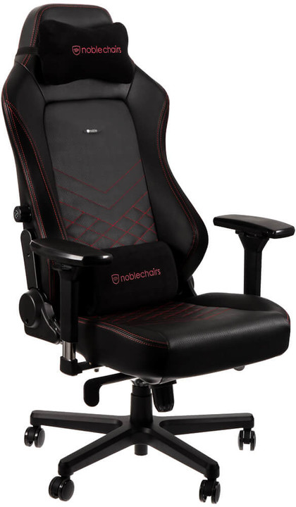 noblechairs HERO, црна / црвена