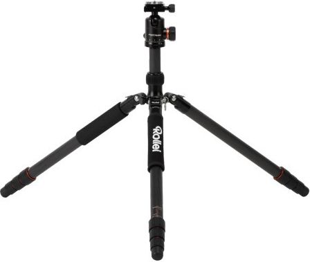 Trekëmbësh fotografik Rollei C6i Carbon, fibër karboni, deri 12 kg, i zi