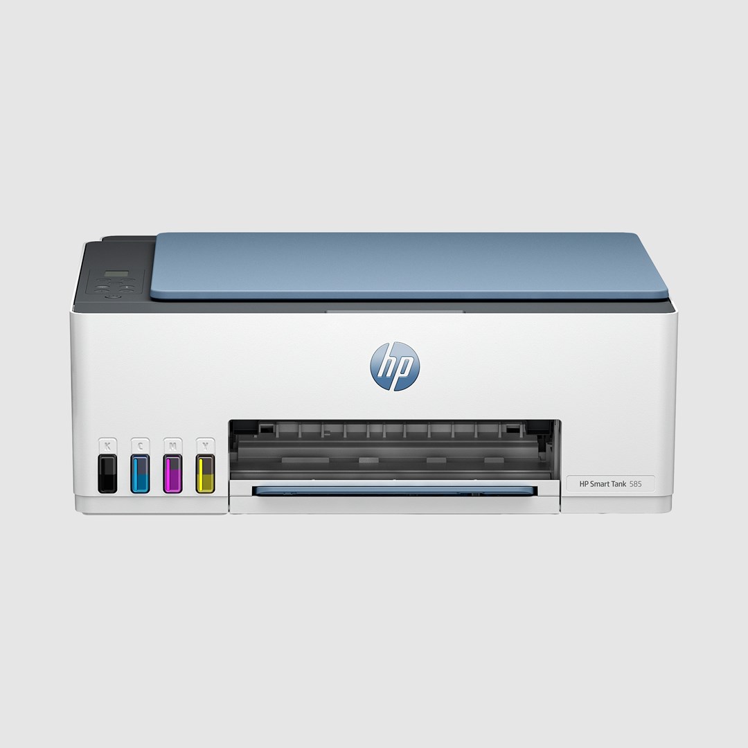 Printer multifunksional HP Smart Tank 585, Inkjet termal, i kaltër