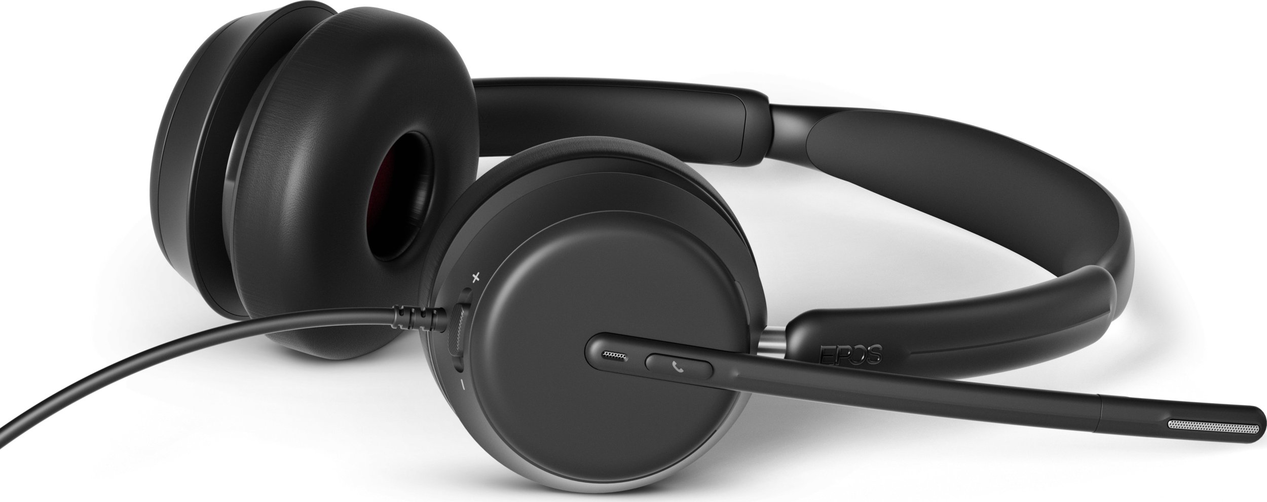 Kufje me kabllo EPOS IMPACT 860, stereo, mikrofon me anulim zhurme, të zeza